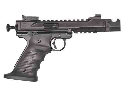 Die Black Mamba-TF TS bietet präzise Leistung mit einem leichten LLV Competition Upper, einem 2,25 lb Abzug und einfacher Zerlegbarkeit dank des Ruger® MK IV™ Rahmens.