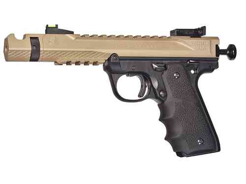 Die Black Mamba bietet Match-Grade-Präzision, ein leichtes Design mit Edelstahl-Lauf, Push-Button-Takedown und einen knackigen 2,25 lb Abzug für optimale Leistung.