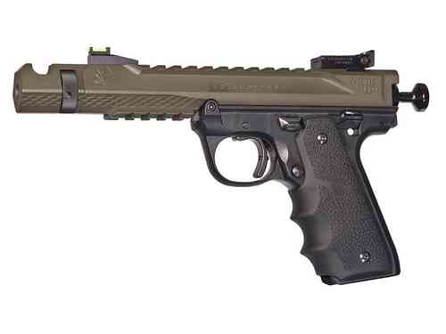 Die Black Mamba bietet Match-Grade-Präzision, einen leichten Edelstahl-Lauf, reibungslosen Betrieb und einen knackigen 2,25 lb Abzug für optimale Leistung.