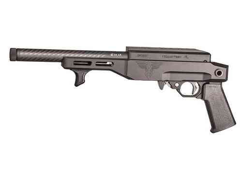 Die VOLQUARTSEN ENV Pistol bietet dir Vielseitigkeit mit einem leichten Aluminium-Gehäuse, TG2000 Abzugsgruppe und Picatinny-Schiene für optimale Anpassungen.