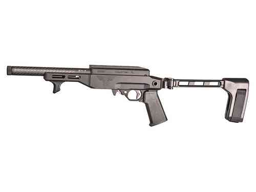 Die VOLQUARTSEN ENV-9 bietet ein leichtes Aluminium-Chassis, TG2000 Abzugsgruppe und Picatinny-Schiene für perfekte Varmint Jagd und vielseitige Nutzung.