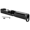 ZEV Z19 Duty Stripped Slide, RMR-Ausfräsung, GLOCK 19 Gen 5, schwarze Beschichtung