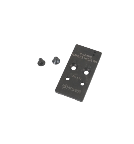Die Optical Ready Adapterplatten für KMR S-02 Pistolen ermöglichen eine einfache Montage von Optiken mit C-More Footprint und bieten dir höchste Flexibilität beim Schießen.
