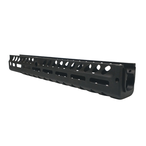 Der Ranger Point Precision M-LOK Aluminium Handguard bietet erhöhte Stabilität, geringes Gewicht, 24 M-LOK Slots und ist einfach zu installieren.