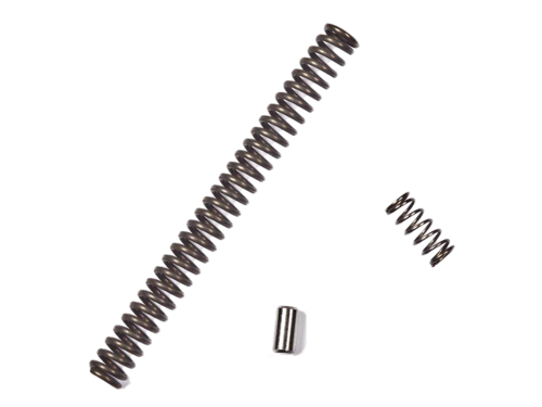 Das Volquartsen Spring Kit für Ruger MKI, MKII, MKIII und 22/45 bietet eine reduzierte Kraft bei der Abzugfeder und eine einfache Montage mit einem Hilfspinne.