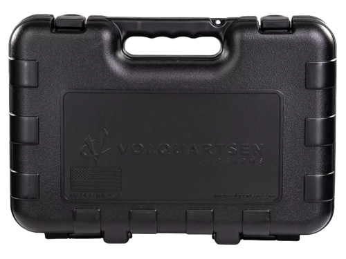 Schütze und lagere deine Pistole stilvoll in der Volquartsen Pistol Case aus hochwertigem HDPE mit Stahlverschlüssen und gepolstertem Schaum für optimalen Schutz.
