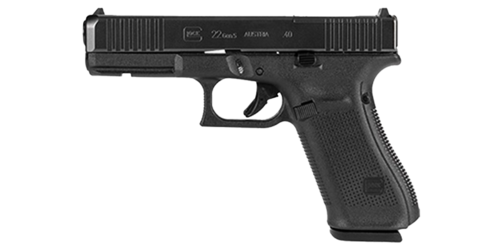 Die Glock 22 Gen5 MOS bietet mit ihrem nDLC-Finish, der Modular Optical System (MOS) und einem verbesserten GLOCK Marksman Barrel präzise Leistung und Vielseitigkeit.
