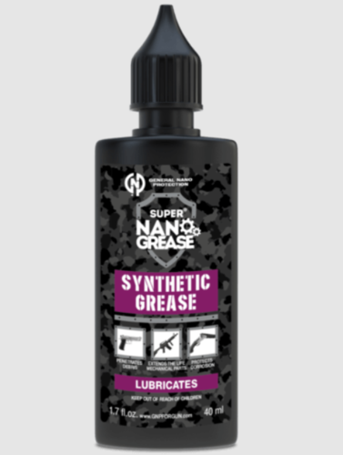 Das GENERAL NANO PROTECTION Synthetic Grease bietet hervorragenden Schutz, reduziert Reibung und verlängert die Lebensdauer deiner Waffen und Zubehörteile.