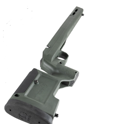 Das KINETIC RESEARCH GROUP - Echo Chassis für Tikka T3/T3X bietet dir eine verbesserte Ergonomie und Stabilität für präzises Schießen in jeder Situation.