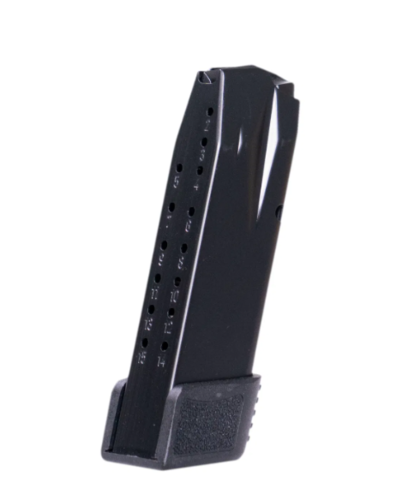 Das CANIK Magazin für TP9 Elite Subcompact bietet 15 Schuss Kapazität und eine Fingerauflage für besseren Halt – perfekt für präzises Schießen!