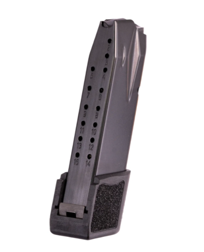 Das CANIK Magazin für TP9 Elite Subcompact bietet 17 Schuss Kapazität, eine Fingerauflage für besseren Halt und ist ideal für präzises Schießen.