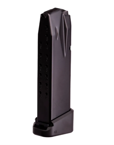 Entdecke das Canik TP9 Elite Magazin mit 18 Schuss für 9x19 mm – zuverlässig, langlebig und perfekt für dein Schießtraining oder Wettkämpfe!