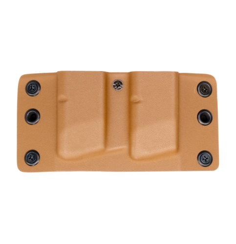 Die Canik Magazintasche aus Kydex für die TP9 bietet dir schnellen Zugriff, hohe Stabilität und ein leichtes Design für optimale Handhabung beim Schießen.