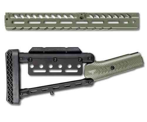 Das Ranger Point M-LOK Handguard und der verstellbare Butt Stock bieten Stabilität, Ergonomie und eine perfekte Balance für besseres Schießen.