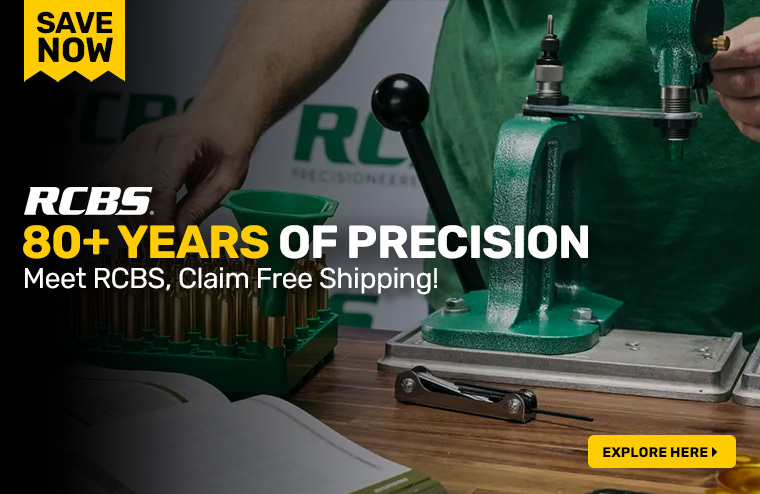 Meet RCBS and Save Free Shipping